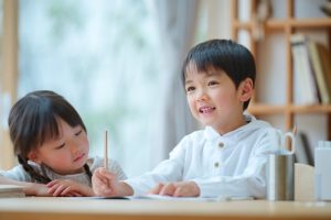 勉強が好きな子ども