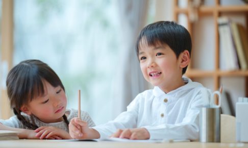 勉強が好きな子ども